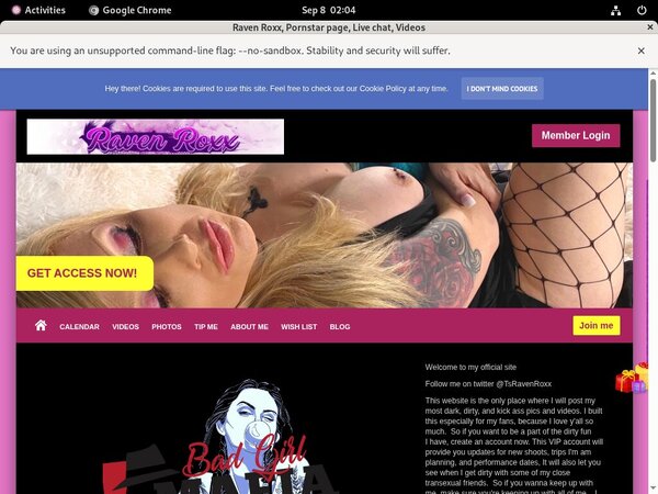 Accounts Of Raven Roxx Accounts Of Raven Roxx