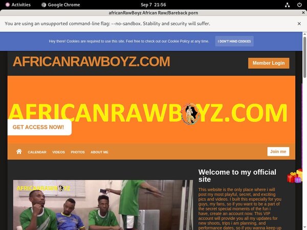 AfricanRawBoyz Free Trial Access