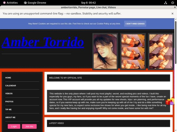 Ambertorrido Feet