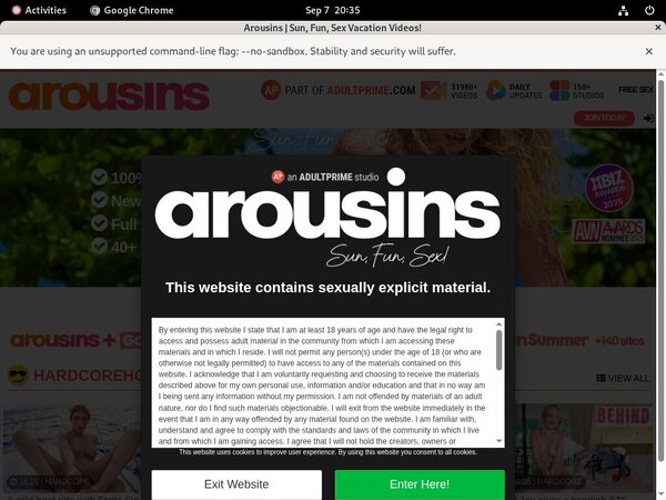 Arousins Preview