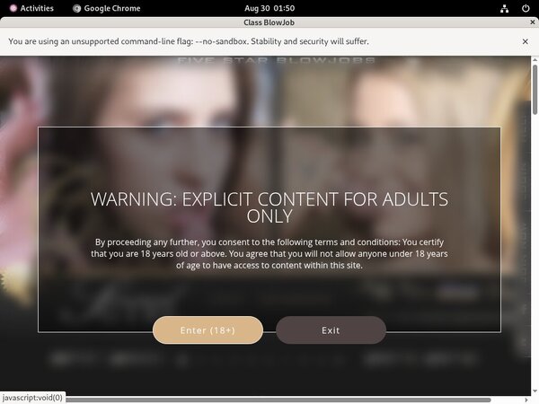 Class Blowjob Lingerie