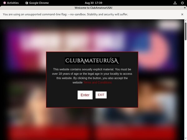 Club Amateur USA Try Free