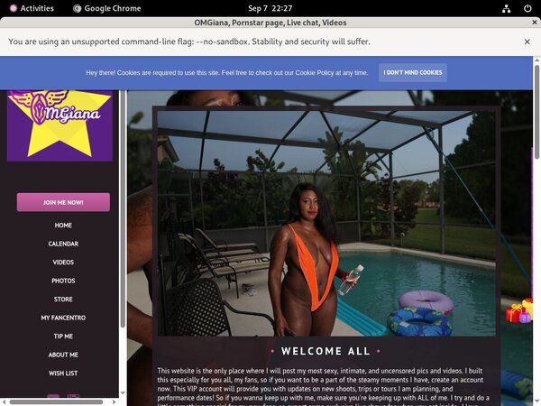 Free Omgiana.com Acounts
