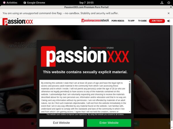 Free Passion XXX Password