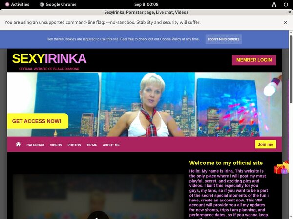 Free SexyIrinka Acc