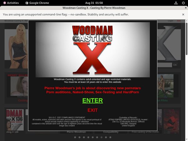 Free Trial Woodman Casting X Login