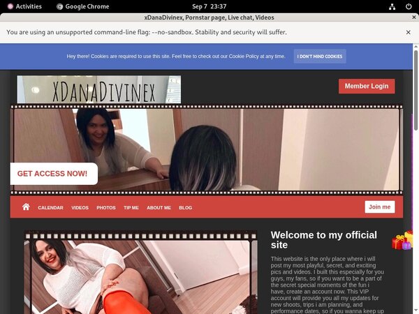 Free XDanaDivinex Login Account