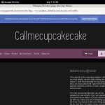 Get Free Callmecupcakeyan.modelcentro.com Account