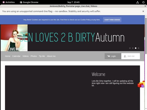 Jenloves2bdirty.modelcentro.com Account 2016