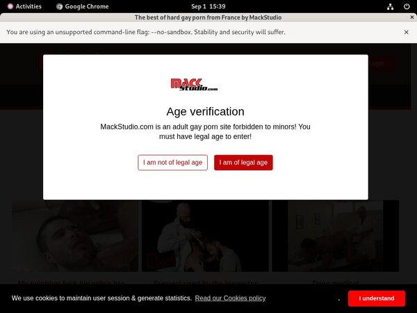 Mackstudio Account Login