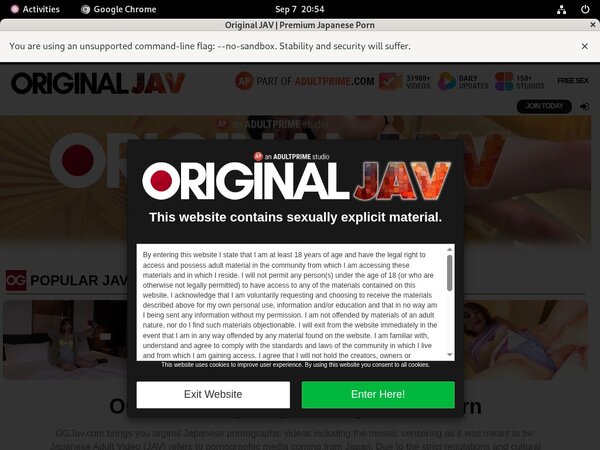 Membership To Original JAV
