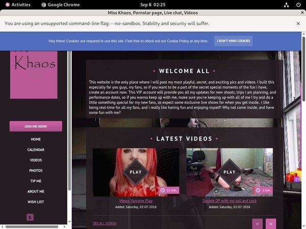 Miss Khaos Access Free