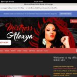 Mistress Alexya Cheap Deal