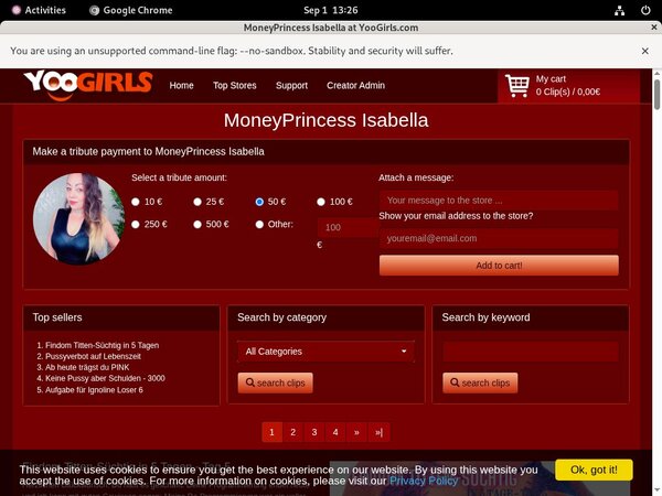 MoneyprincessIsabell Male Pornstars
