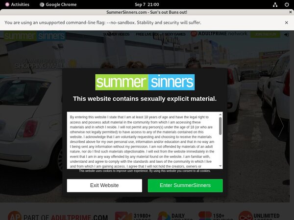 New Free Summersinners Accounts