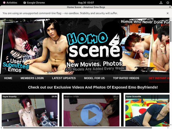 New Homo Scene Discount Deal