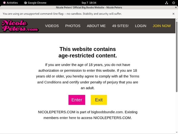 Nicole Peters Get An Account