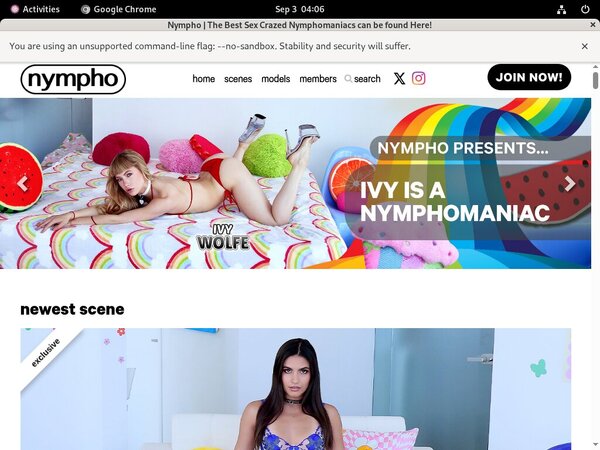 Nympho Passwords Forum