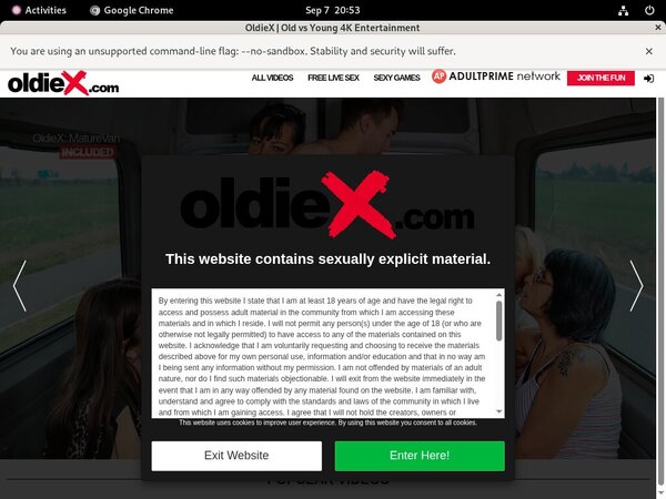 Oldiex.com Mobile Pass