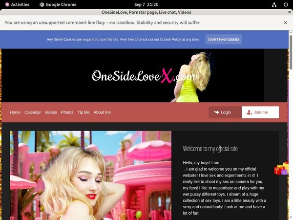 OneSideLove Free Trial Account