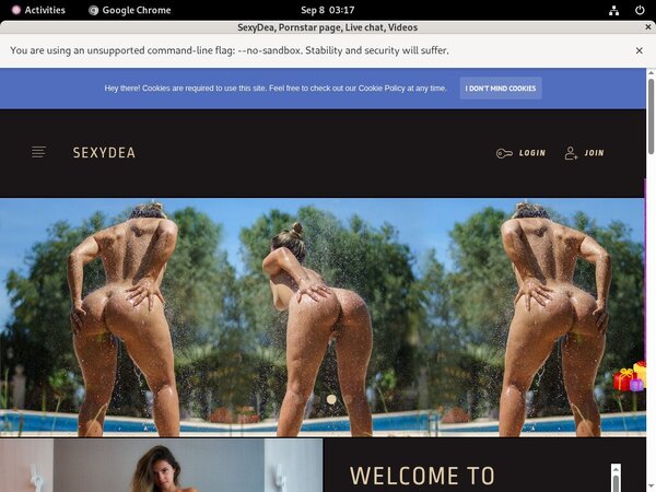Sexydea.xxx Passwords 2016