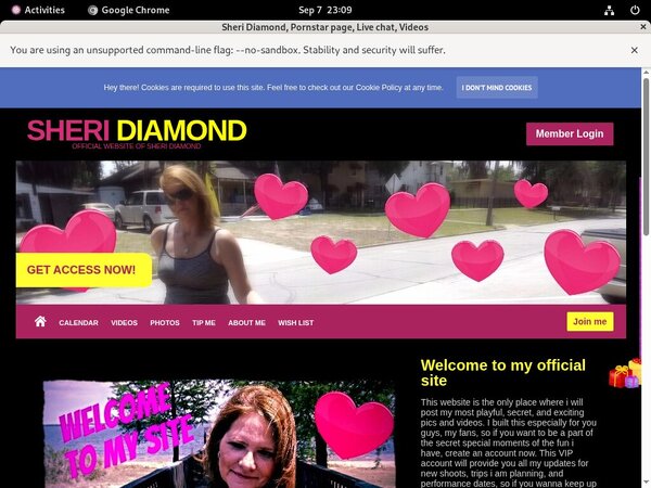 Sheri Diamond Premium Account Login