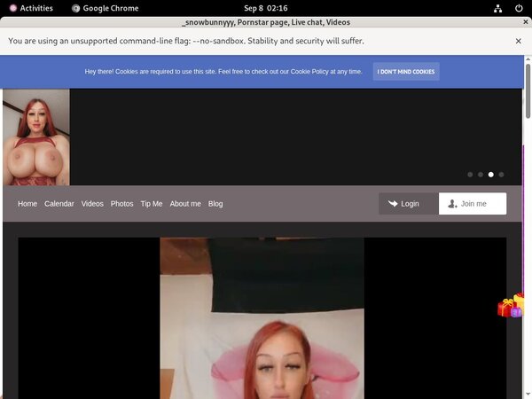 Snowbunnyy Sign Up Again