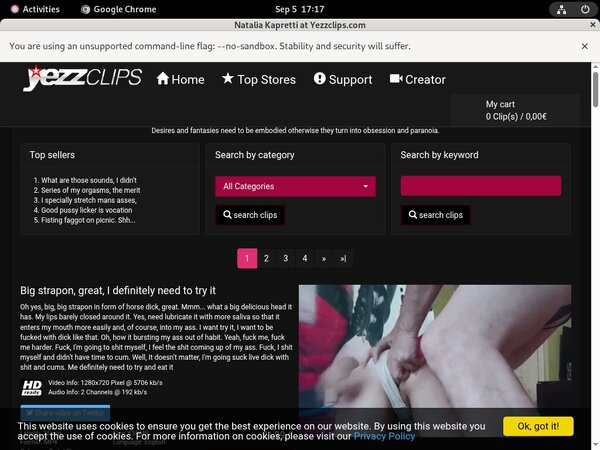 Studio Natalia's Login Account