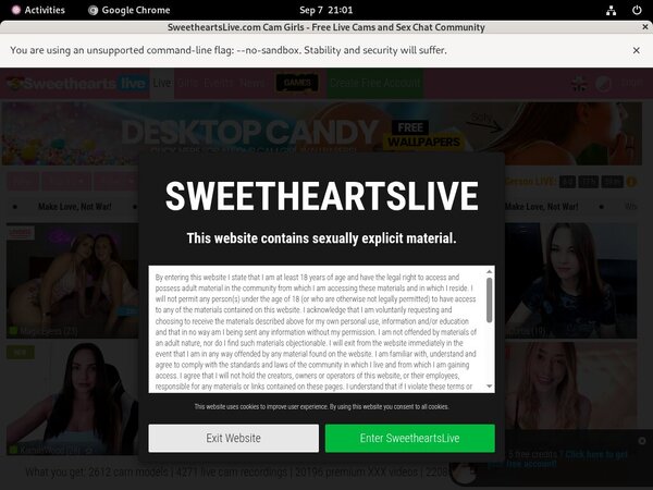 Sweethearts Live Free Trial Deal