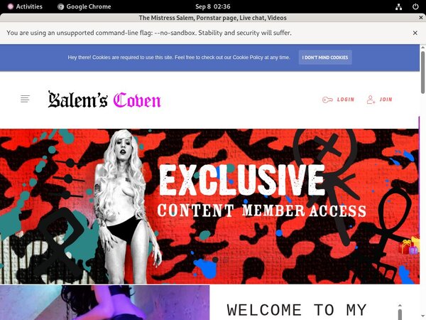 TheMistressSalem Discount Login
