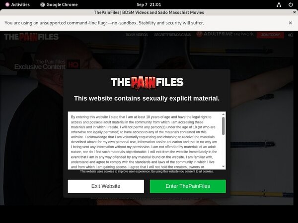Thepainfiles.com Site Discount