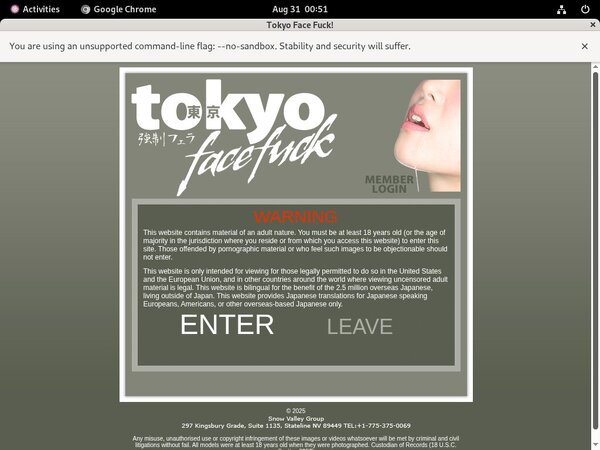 Tokyo Face Fuck Discount Sale