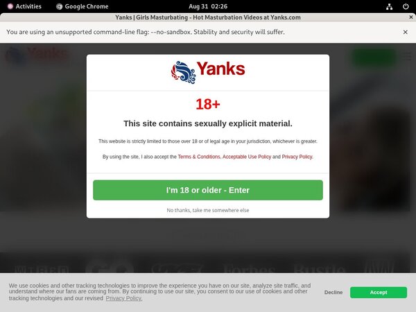 Yanks French Password Free