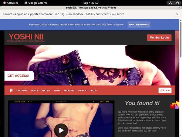 YoshiNii Account Share