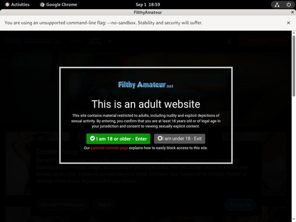 Filthy Amateur Wnu.com Page