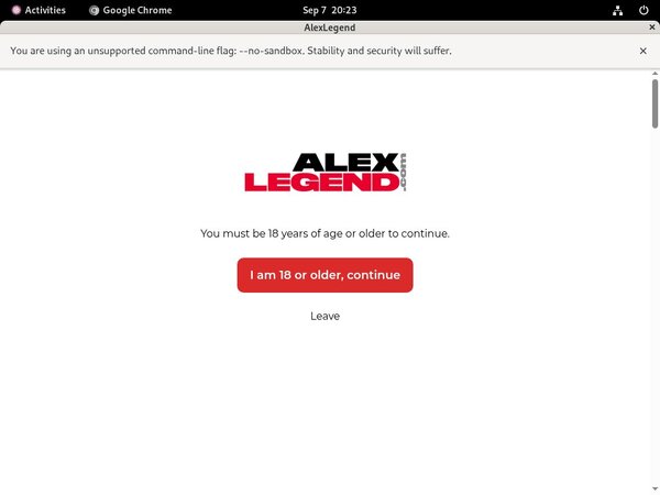 Alexlegend Password And Account
