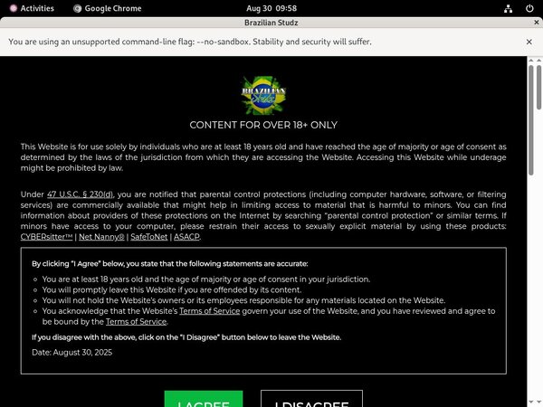 Brazilian Studz Working Passwords